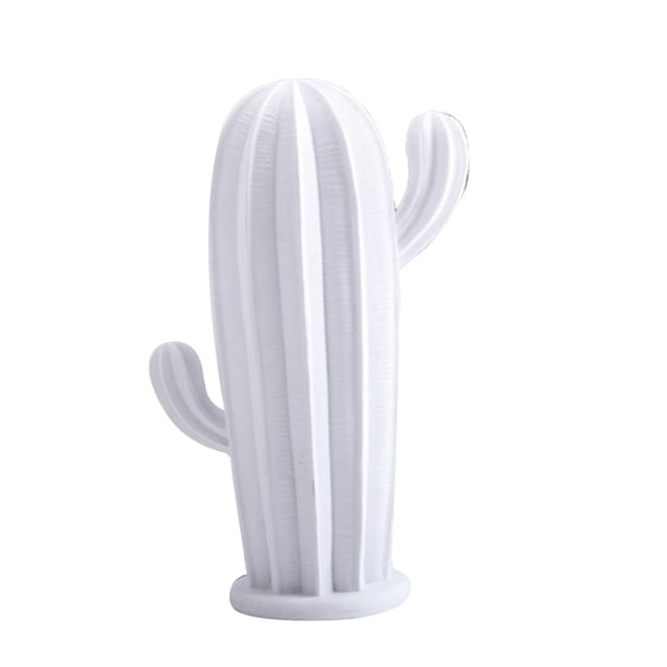 Adornos Decorativos De De Resina Muebles De Decoración Artesanía Regalos De Cumpleaños Para Bodas White_E BLESIY Adorno decorativo de cactus