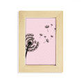thumbnail image 1 of Flowers s Dandelion Outline Desktop Display Photo Frame Picture Art Painting 5x7 inch, 1 of 3
