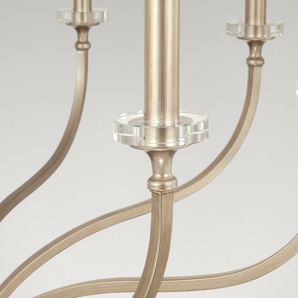 8 Light Chandelier In Transitional Style-35 Inches Tall And 38 Inches Wide     -Traditional Installation Capital Lighting 444881Bs