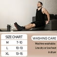thumbnail image 5 of Non Slip Socks for Men House Socks with Grips 3 Pairs Anti-Skid Yoga Pilates Tile Wood Floors Hospital Slipper Socks, 5 of 5