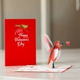 thumbnail image 2 of Lovepop Valentine's Day Hummingbird Pop Up 3D Greeting Card, 5" x 7". Envelope Included, 2 of 6