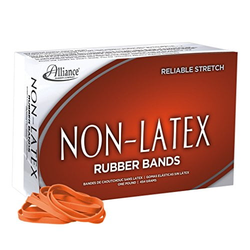Alliance NonLatex Rubber Bands Size 64 (3 1/2 x 1/4 Inches