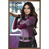 Marvel Hawkeye - Kate Bishop Wall Poster, 14.725" x 22.375", Framed
