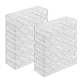 thumbnail image 2 of Trademark Poker Clear Acrylic Chip Tray and Cover, Set of 10, 2 of 4
