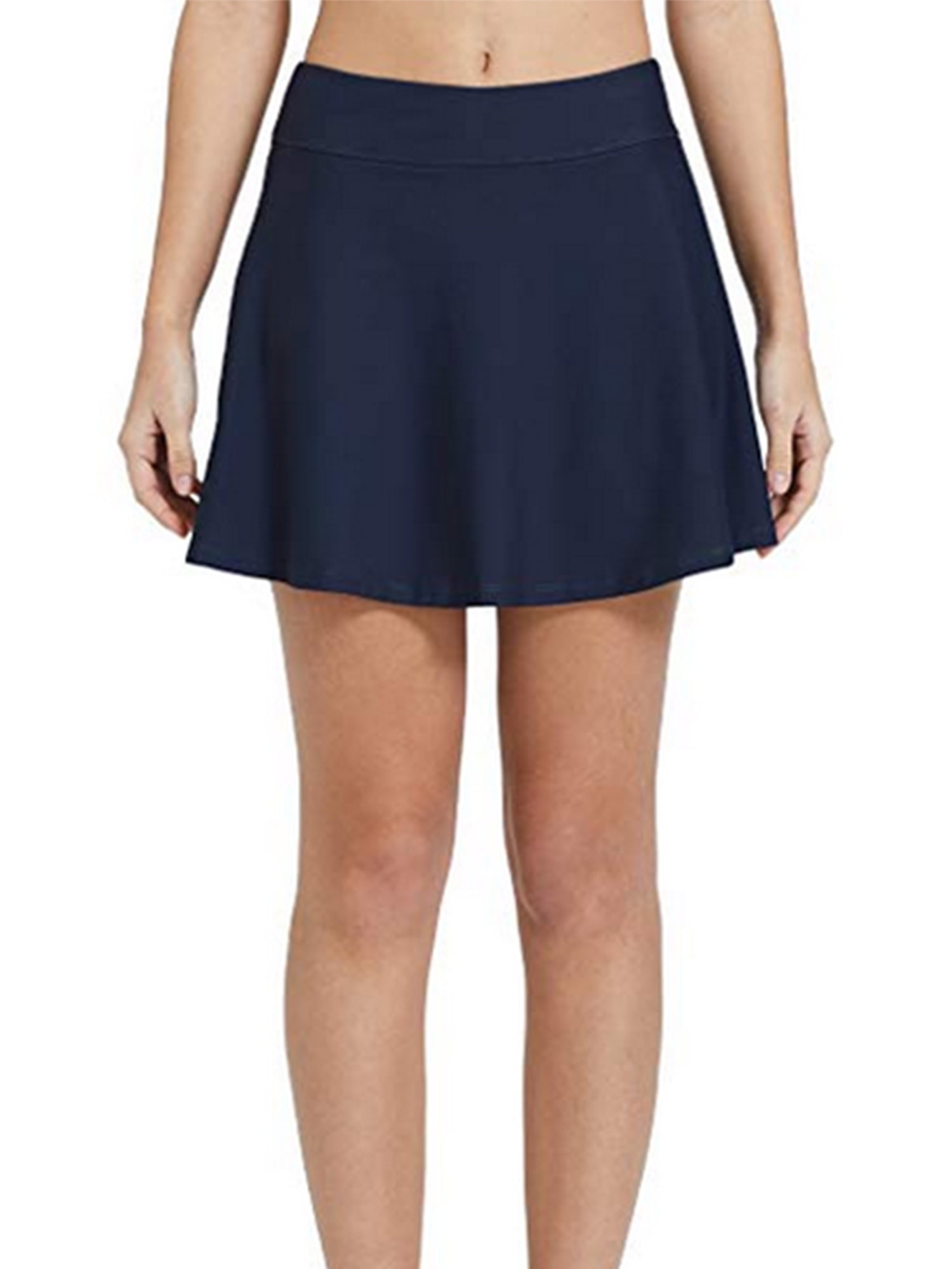 Pudcoco - Pudcoco Summer Women Beach Skirt Swimwear Short Attached Panty Bikini Cover Up Mini 