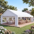 thumbnail image 3 of HOTEEL 20x30 Heavy Duty Party Tent, Waterproof Outdoor Canopy Tents for Large Events, Commercial Grade Wedding, Parties, White, 3 of 8