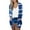 Blue, variant on Hvyesh Cardigans for Women 2025,Lightweight Open Front Cardigan Shirts Trendy Dressy Blouses Casual Long Sleeve Pocket