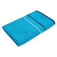 thumbnail image 1 of Serviette de plage en coton et polyester Rayures aqua Mainstays, 1 of 6