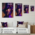 thumbnail image 4 of Designart Female Criminal Mastermind I Canvas Wall Art, 4 of 5