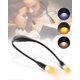 thumbnail image 2 of Rechargeable Neck Reading Light, 3 Colors Eye Protection LED Night Reading Light Around Neck Hands Free, 1000mAh Neck Light for Reading, Camping, Sewi, 2 of 5