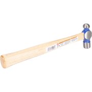 VAUGHAN VN15130 Ball Pein Hammer, 4 oz, Hickory handle, American high carbon steel, TC504, American Forged High Carbon Steel, Polished Striking Head and Pein, Small Ball Peen Hammer