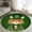 Dark Green, variant on Rectangle Area Rugs 2 x 3 Ft, St. Patrick's Day Non-Slip Residential Carpet, Green Shamrock Kitten Cats Hat Buffalo Plaid Indoor Crawling Mats Runner Rugs for Living Room/Dining Room/Bedroom