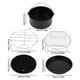 thumbnail image 5 of Kit de accesorios para freidora de aire 7 pulgadas 5 unidades/juego Pizza Pan pastel ANGGREK Otros, 5 of 8