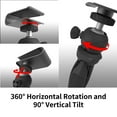 thumbnail image 2 of WEWATCH Tabletop Mini Tripod with 360° Ball-Head & Pocket Projector Holder, Adjustable Height, 4.4lbs Support, Stand for Wemax Go Advanced, Wemax Go, Camera, Webcam, 2 of 6