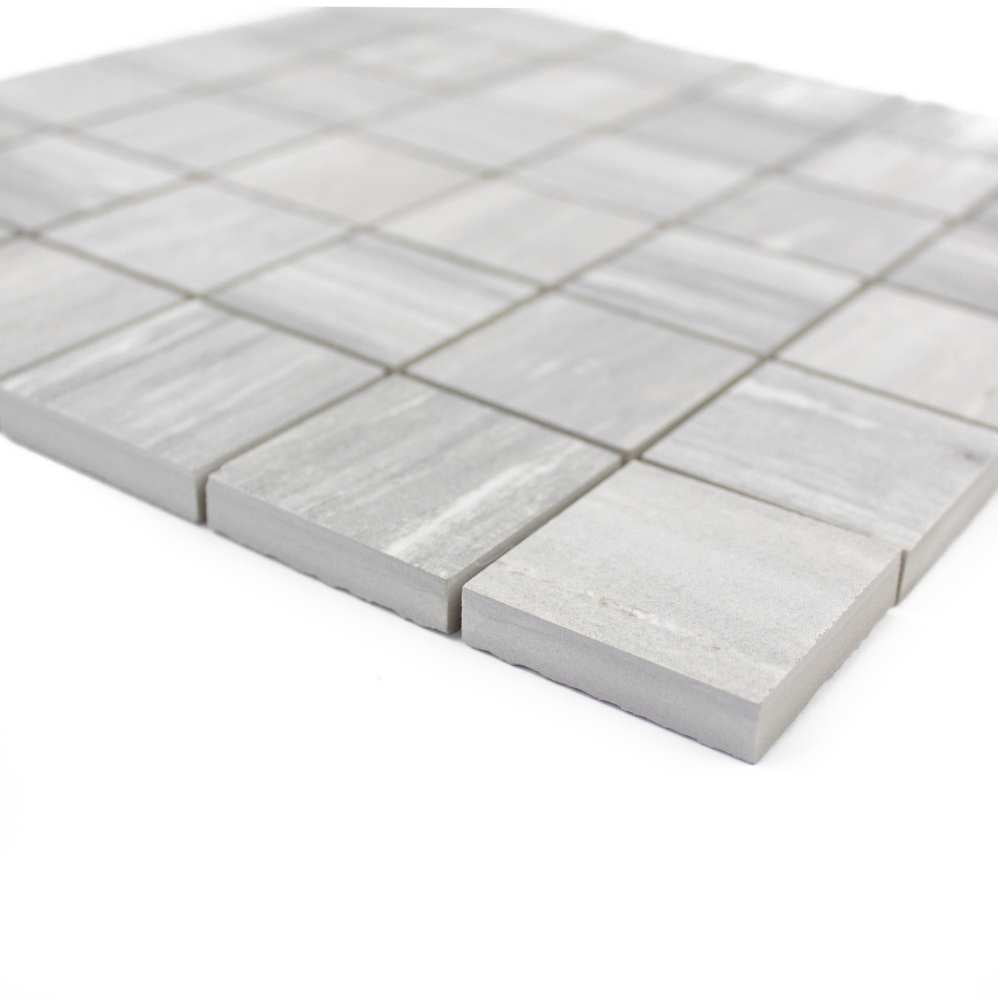 The Tile Life Penthouse 4" x 4" Pearl Attraction Matte Porcelain Mosaic Tile Sample 1 Piece