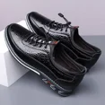 thumbnail image 6 of Men's Large-Size Leather Shoes, Casual Slip-On Loafers, Stylish, 6 of 9