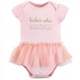 thumbnail image 2 of Little Treasure Baby Girl Cotton Bodysuits 5pk, Brunch, 6-9 Months, 2 of 6