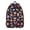 Baseball Gear and, variant on Softballs and Bats Black Pattern Backpack for School, Cute School Bag with Adjustable Shoulder Straps and Padded Back, 15.7"x11.8"x5.5"