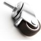 thumbnail image 4 of 4 Pack Furniture Swivel Caster Wheels - M6 X 15mm With 25mm Thread - Soft Rubber - Tpe Thread, 4 of 4
