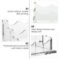thumbnail image 5 of CHICHUMID Card Display Case Polished Surface Rectangular Office Desk 1Pack 4.72x3.54x3.34 In, 5 of 6