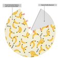 thumbnail image 2 of Yiaed Banana Print Christmas Tree Skirt , Tree SkirtsTree Mat for Christmas Winter Holiday Indoor Decorations-36", 2 of 7