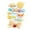 Orange, variant on Weloille Children Girls Colorful Hair Clips Set Band Hair Accessories Headbands