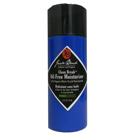 Jack Black Clean Break Oil-Free Moisturizer 3.3 (Best Way To Moisturize Face Without Breaking Out)