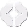 thumbnail image 2 of 24"OD x 7"ID x 8 1/4"C x 1"P Percival Architectural Grade PVC Contemporary Ceiling Medallion, Two Piece, 2 of 7