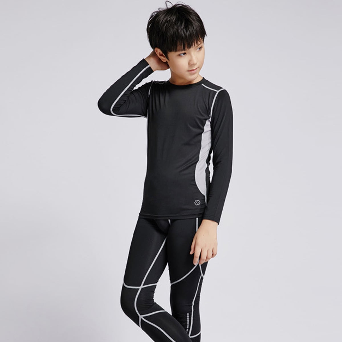 Kids Boys Sport Pants Clothes Tights Children's Sports Training Outfit -  Walmart.com