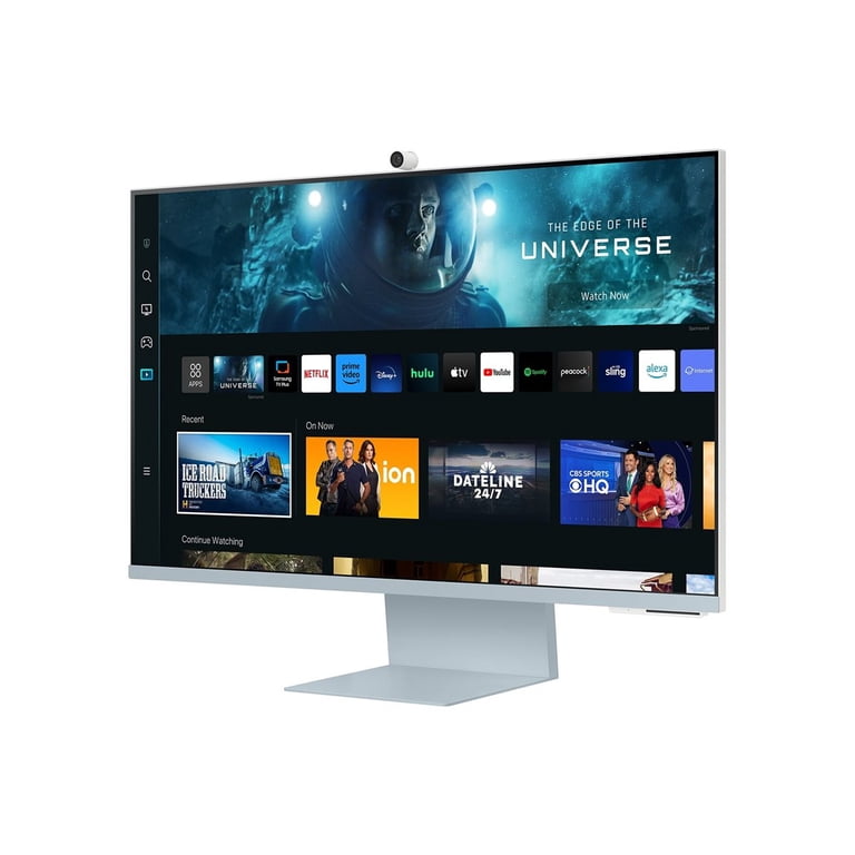 Samsung 32-in M8 UHD Home Screen Monitor, Smart Blue, w/ Smart TV