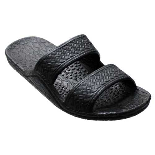 pali hawaii unisex adult classic jandal sandal (black, 8) - Walmart.com
