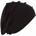 thumbnail image 4 of Bangcool Turban Head Wrap Fashion Unisex Ruffle Beanie Headwrap Hair Cover Wrap Sleep Hat, 4 of 4