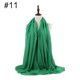 thumbnail image 3 of 2019 NUEVO pañuelo musulmán de lino y algodón con arrugas para mujer, pañuelo para la cabeza con hijab instantáneo, pañuelo para la cabeza para mujer, 3 of 5