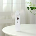 thumbnail image 1 of OUSITAID Handheld Mini Fan  Personal Portable Fan Speed Adjustable  Portable Misting Rechargeable Small Pocket Fan with USB Output Port for Home Office Indoor Use Outdoor Travel  White, 1 of 9