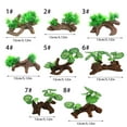 thumbnail image 3 of Resin Tree Stump Aquariums Ornament Realistic Fishtanks Water Grass Decoration for Underwater Landscape Fish Shelter, 3 of 6