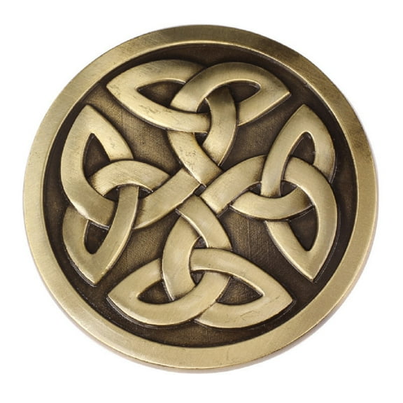 Longcreek Celtic Belt Buckle for Men, Nordic Viking Celtic Cross Belt Buckle, Punk Celtic Knot Round Belt Buckle, Western Cowboy Belt Buckle, Vintage Punk Rock Belt Buckle