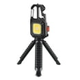 thumbnail image 1 of Almencla Mini COB Lampe de Poche Tire-Bouchon Rechargeable Lampe de Travail Portable 3 Modes d'Urgence avec Support, 1 of 8