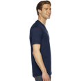 thumbnail image 2 of American Apparel Fine Jersey V-Neck Tee, XXS, Navy, 2 of 3