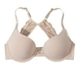thumbnail image 2 of Women's Solid Color Backless Seamless Push-Up Bra with Mesh Detail for Everyday Wear, 2 of 6