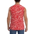 thumbnail image 4 of Balery Beef2 Camisetas sin mangas para hombre, absorbe la humedad y protege contra el mal olor.-Medium, 4 of 7
