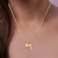 thumbnail image 2 of KOYPTL Valentine's Day Gift for Girlfriend Wife, Heart 26 English Letter Pendant Necklace Heart Short Collarbone Chain, Mother's Day Gift for Mother, Birthday Present for Daughter, 2 of 6