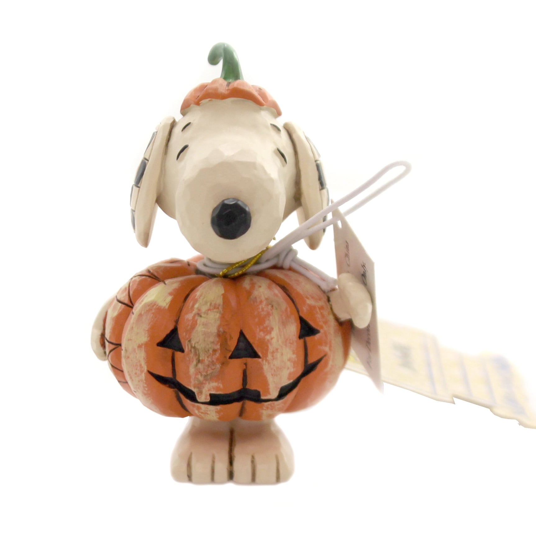 Jim Shore SNOOPY AS A PUMPKIN MINI Polyresin Peanuts 6002777