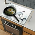thumbnail image 2 of Electric Stove Top Cover Protector \u2013Christmas Kitchen Decor Dandelion Dragonfly Glass Flat Top Stove Mat Oven Induction Cooktop Mat for Ceramic Countertop Mats Heat-Resistant Dish Drying Mat, 2 of 6