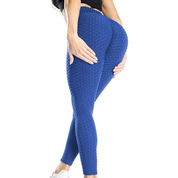 Vaslanda Vaslanda Womens High Waisted Yoga Pants Tummy Control Scrunched Booty Leggings 