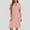 Pink, variant on Women's Soft Comfortable Nightgown Sleepshirt Relaxing Sleepwear Loose Fit Nightdress Casual Shirt