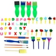 JIMING 47 Pieces Kids Painting Kits Early DIY Learning Include Painting