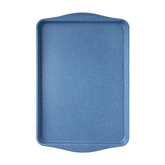 The Pioneer Woman Large Nonstick Cookie Sheet, 13" x 18", Blue Speckle