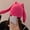 Light Pink, variant on Easter Long Ear Bunny Knit Hat Winter Warm Cute Rabbit Style Beanie Skin-Friendly Soft Crochet Wool Cap for Women & Men Festive Holiday Cold Weather Accessory One Size Fits All 1PC