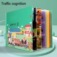 thumbnail image 4 of Busy Workbook Toy, Early Learn Toys Book Waterproof Binder  For Child For Home, 4 of 8