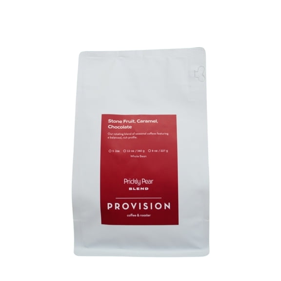 Prickly Pear - Roasted by Provision Coffee - Whole Bean Coffee - 12oz Bag